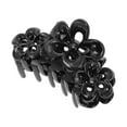thumbnail image 1 of Unique Bargains 1 Pc Fashion Flower Hair Clips Hairdo Clip Black, 1 of 5