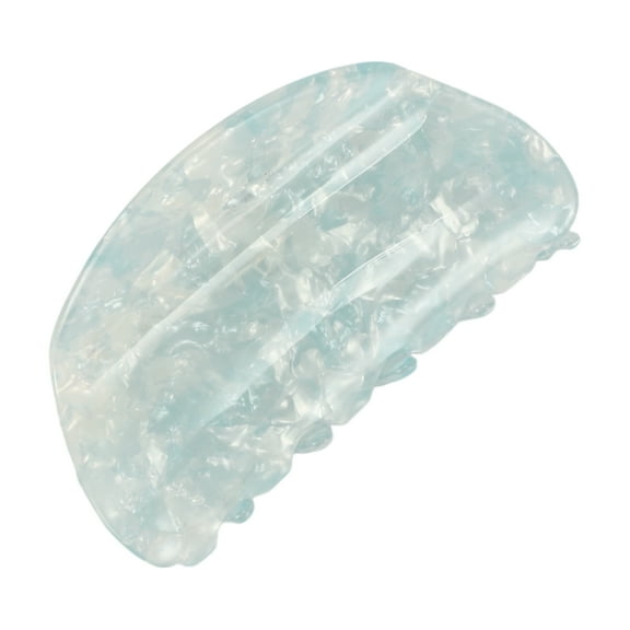 Unique Bargains 1 Pc Fashion Grace Hair Clips Hairdo Clip for Women 3.15"x1.97"x1.77" Sky Blue