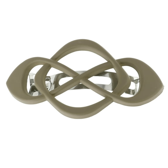 Unique Bargains 1 Pc Fashion Grace Hair Clips Hairdo Clip for Women 3.19"x1.65"x0.98" Light Brown