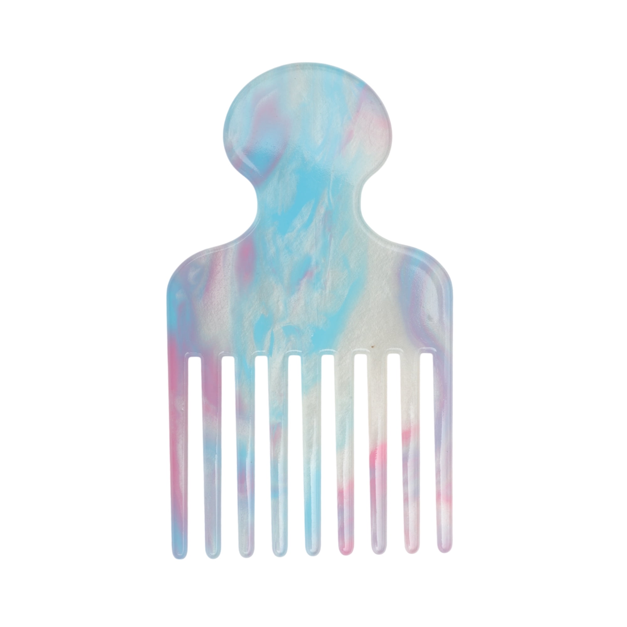 Unique Bargains 1 Pc Fashion Hair Insert Comb for All Hair Types Styles Blue