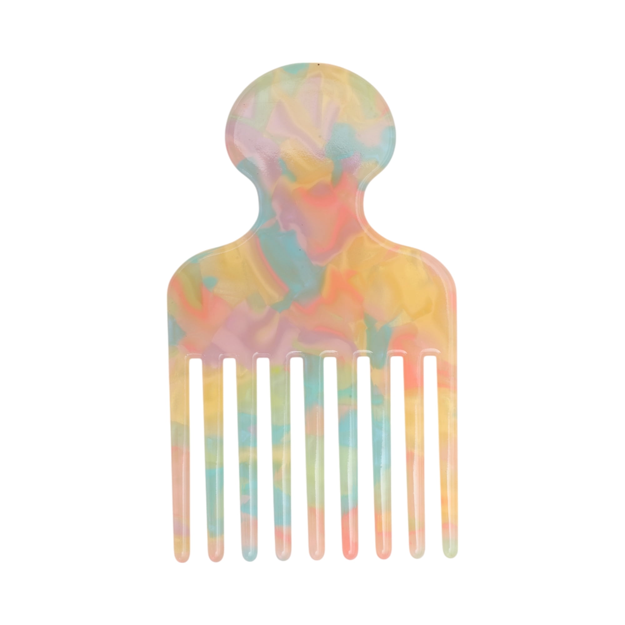 Unique Bargains 1 Pc Fashion Hair Insert Comb for All Hair Types Styles Multicolored