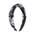 thumbnail image 1 of Unique Bargains 1 Pc Fashion Headbands for Women Phalaenopsis Navy Blue, 1 of 6