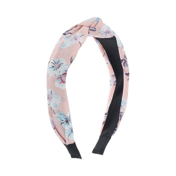 Unique Bargains 1 Pc Fashion Headbands for Women Phalaenopsis Pink