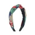 thumbnail image 1 of Unique Bargains 1 Pc Fashion Impatiens Pattern Headbands for Women Navy Blue, 1 of 6