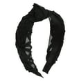 thumbnail image 1 of Unique Bargains 1 Pc Fashion Lace Tie Headbands for Women Black, 1 of 6