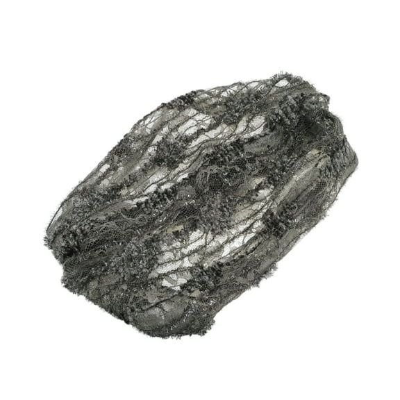 Unique Bargains 1 Pc Fashion Lace Wide Headwrap for Women Taupe