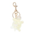 thumbnail image 1 of Unique Bargains 1 Pc Fashion Liquid Sand Turtle Handbag Charms Bag Accessories Yellow, 1 of 5
