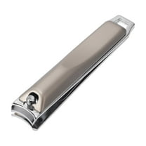 Unique Bargains 1 Pc Fashion Nail Clipper Toenail Clippers Large Silver Tone