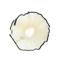 Unique Bargains 1 Pc Fashion Pleats Large Scrunchies Beige