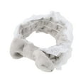 thumbnail image 1 of Unique Bargains 1 Pc Fashion Plush Wide Side Lace Headwrap for Women 6.69"x2.36" Gray, 1 of 2