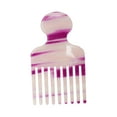 thumbnail image 1 of Unique Bargains 1 Pc Fashion Portable Hair Insert Comb Colorful Purple Imitation Acetic Acid, 1 of 6