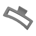 thumbnail image 1 of Unique Bargains 1 Pc Fashion Rectangle Frosted Hair Clips Hairdo Clip for Home Gray, 1 of 5