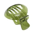 thumbnail image 1 of Unique Bargains 1 Pc Fashion Round Hollow Hair Clips Hairdo Clip Green, 1 of 5