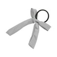 thumbnail image 1 of Unique Bargains 1 Pc Fashion Solid Bow Ribbon Hair Elastic Band Gray, 1 of 5