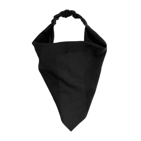 Unique Bargains 1 Pc Fashion Solid Headwrap for Women Black