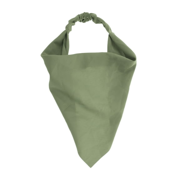 Unique Bargains 1 Pc Fashion Solid Headwrap for Women Green