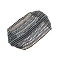 thumbnail image 1 of Unique Bargains 1 Pc Fashion Stripes Wide Headwrap Blackish Green, 1 of 5