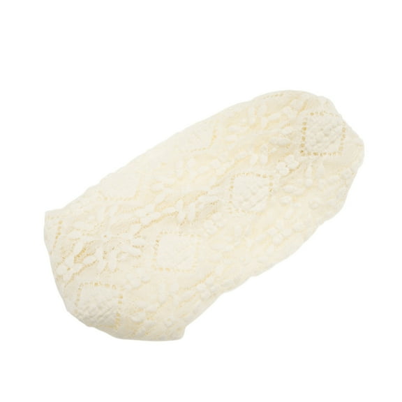 Unique Bargains 1 Pc Fashion Wide Headwrap for Women Beige