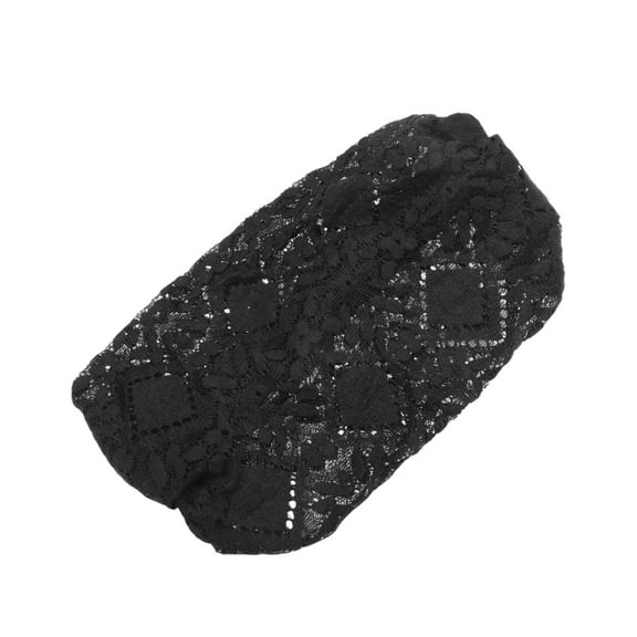 Unique Bargains 1 Pc Fashion Wide Headwrap for Women Black