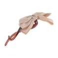 thumbnail image 1 of Unique Bargains 1 Pc Fashionable Bow Design Hair Clips for Home Brown Khaki, 1 of 5