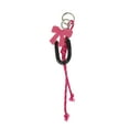 thumbnail image 1 of Unique Bargains 1 Pc Fashionable Bow Phone String Handbag Charm Decorative Keychain Rose Red, 1 of 6