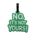 thumbnail image 1 of Unique Bargains 1 Pc Fashionable Luggage Tag for Travelling Green Soft Rubber, 1 of 5