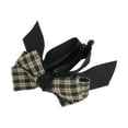 thumbnail image 1 of Unique Bargains 1 Pc Fashionable Plaid Hair Clips for Home Black Green, 1 of 5