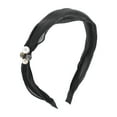 thumbnail image 1 of Unique Bargains 1 Pc Faux Pearls Headbands for Women Black, 1 of 6