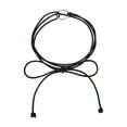 thumbnail image 1 of Unique Bargains 1 Pc Festival Wrap Belt Elegant Circle Knot Buckle Adjustable Waist Cord for Women Black, 1 of 5