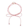 thumbnail image 1 of Unique Bargains 1 Pc Adjustable Waist Cord Elegant Circle Knot Buckle Handmade Cord Belt for Women Pink, 1 of 5