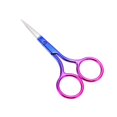 thumbnail image 1 of Unique Bargains 1 Pc Fine-edged Scissors Facial Hair Bedroom Blue Pink, 1 of 5