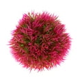 thumbnail image 1 of Unique Bargains 1 Pc Fish Tank Plants Decorations Artificial Aquarium Grass Ball Purple Green 3.35x3.74 Inch, 1 of 6