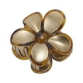 thumbnail image 1 of Unique Bargains 1 Pc Five-petal Flower Hair Clips for Home Gold Tone, 1 of 5