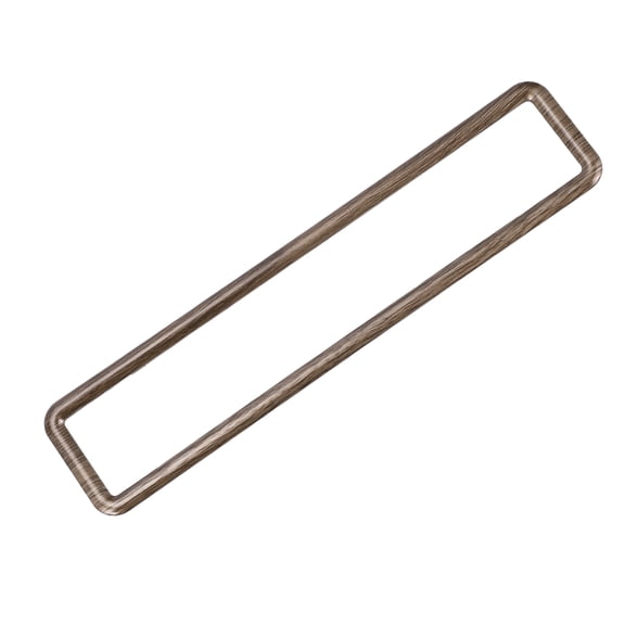 Unique Bargains 1 Pc Flasher Light Switch Panel Trim for Jeep Wrangler JK 2011-2017 Central Control Light Button Panel Cover Tirm ABS Brown