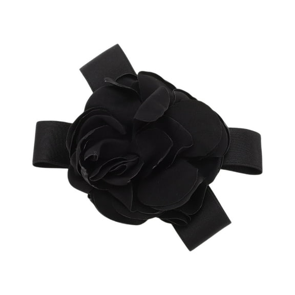 Unique Bargains 1 Pc Floral Duckbill Hair Clips Hairdo Clip Black