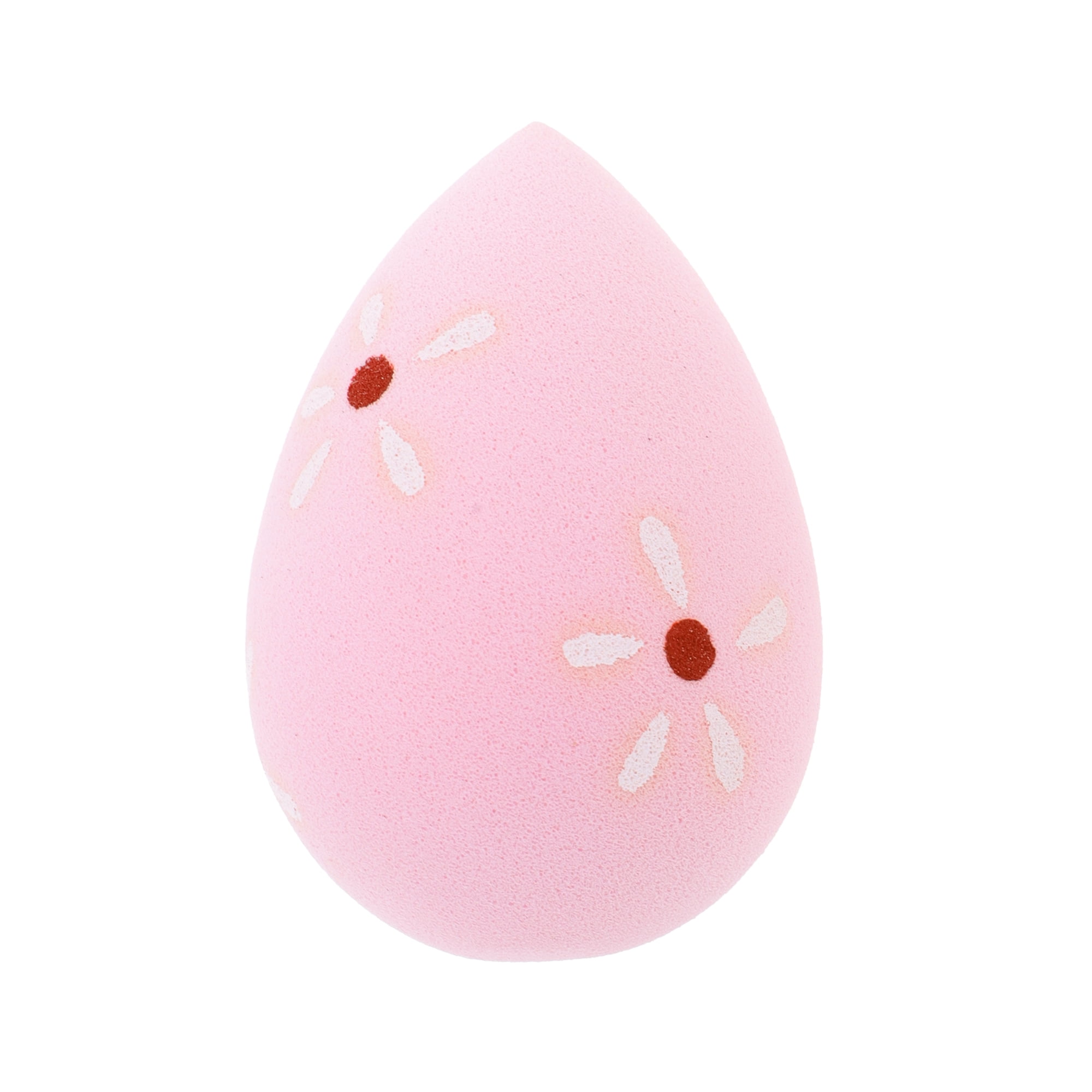 Unique Bargains 1 Pc Floral Face Makeup Sponge for Bedrooms Pink