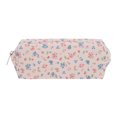 thumbnail image 1 of Unique Bargains 1 Pc Floral Print Style Drawstring Makeup Bag for Vacation Pink Polyester, 1 of 6