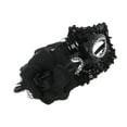thumbnail image 1 of Unique Bargains 1 Pc Floral Sequins Half Face Party Mask for Masquerade Party Black, 1 of 4