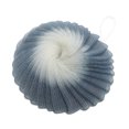 thumbnail image 1 of Unique Bargains 1 Pc Flower Bath Shower Loofah Sponge Body Puffs for Bathroom Gray Black, 1 of 7