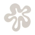 thumbnail image 1 of Unique Bargains 1 Pc Flower Silicone Coaster White, 1 of 5