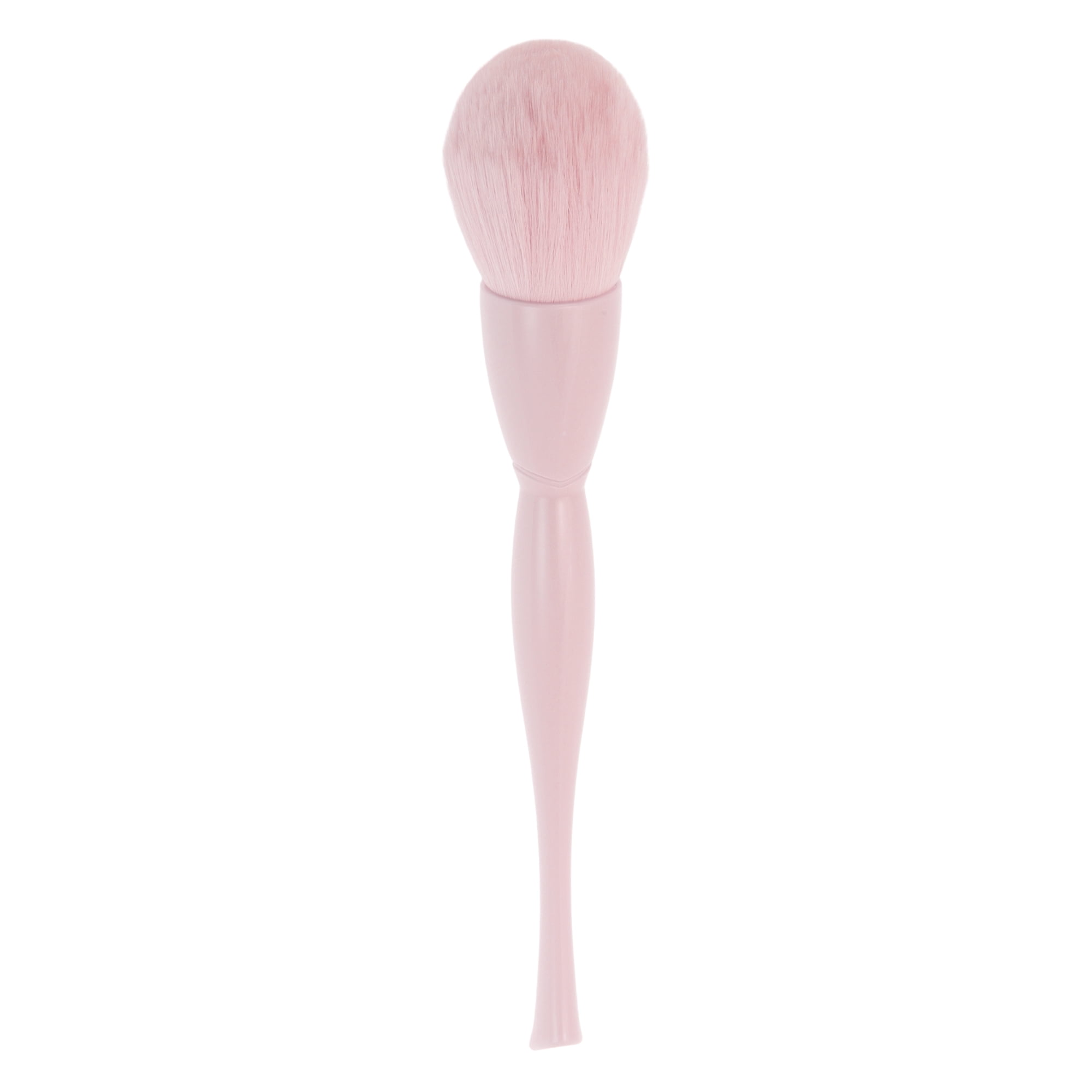 Unique Bargains 1 Pc Fluffy Makeup Brush for Daily Makeup Application Light Pink