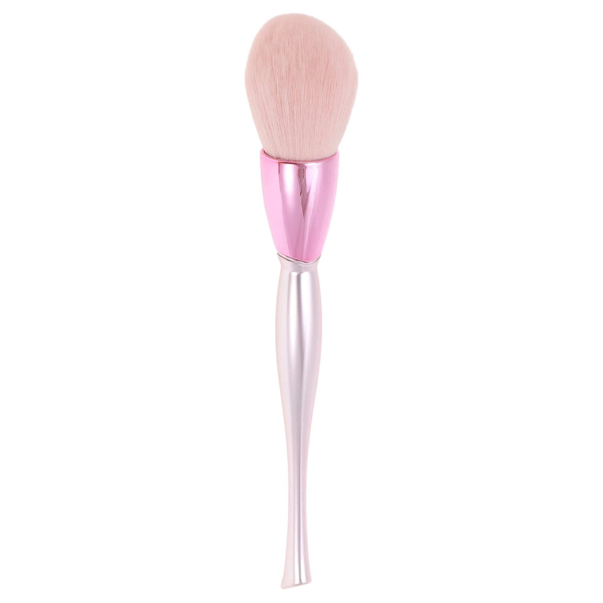 Unique Bargains 1 Pc Fluffy Makeup Brush for Daily Makeup Application Pink