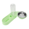 thumbnail image 1 of Unique Bargains 1 Pc Foldable Dog Bowl for Indoor and Outdoor Camping Stainless Steel Plastic Green, 1 of 4