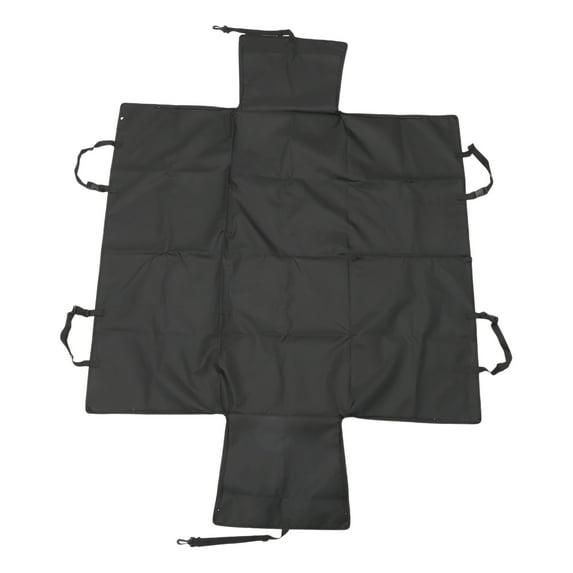 Unique Bargains 1 Pc Foldable Pet Car Seat Cover for Dog Cat 21.65"x18.9"x14.17" Black