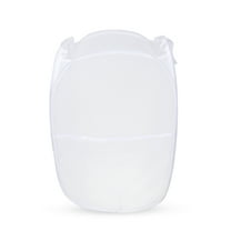 Unique Bargains 1 Pc Folding Laundry Basket for Laundry Room 14.17"x22.83" White
