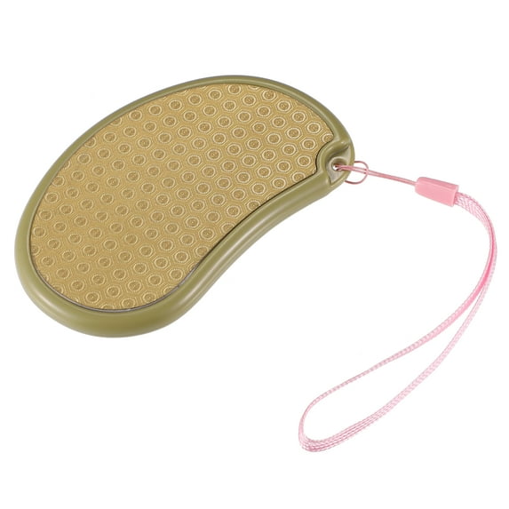 Unique Bargains 1 Pc Stainless Steel Foot File Removes Dead Skin Pedicure Foot Scrubber Gold Tone