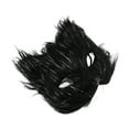 thumbnail image 1 of Unique Bargains 1 Pc Foxes Party Mask Black Plastic, 1 of 5