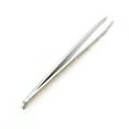 thumbnail image 1 of Unique Bargains 1 Pc Glue Gradient Eyebrow Tweezer for Bathroom Travel Hotel Silver Tone Stainless Steel, 1 of 4