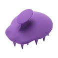 thumbnail image 1 of Unique Bargains 1 Pc Gourds Shape Hair Shampoo Brush for Head Massage 3.74"x3.15"x2.32" Purple, 1 of 6