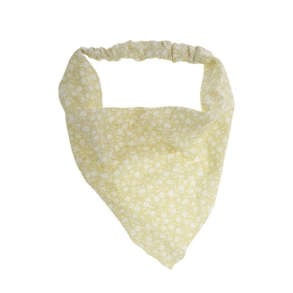 Unique Bargains 1 Pc Grace Floral Headwrap for Women Yellow
